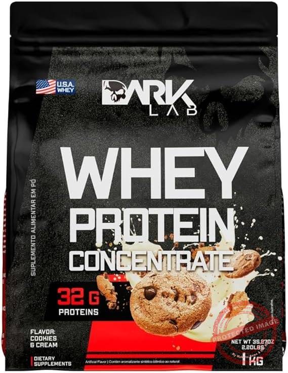Whey-Protein-Concentrado-Dark-Lab-1kg-Cookies-Cream-Proteina-Concentrada-do-Soro-do-Leite-WPC-Ganho-de-Massa-Muscular-Suporte-Nutricional.jpg Whey Protein Concentrado Dark Lab, 1kg, Cookies & Cream, Proteína Concentrada do Soro do Leite (WPC), Ganho de Massa Muscular, Suporte Nutricional - Imagem 1