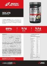 Whey Protein Isolado Isolate Definition 900g Sabor Baunilha Bodyaction - Imagem 3
