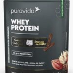 Whey Protein Isolado Puravida Chocolate Língua de Gato 450g